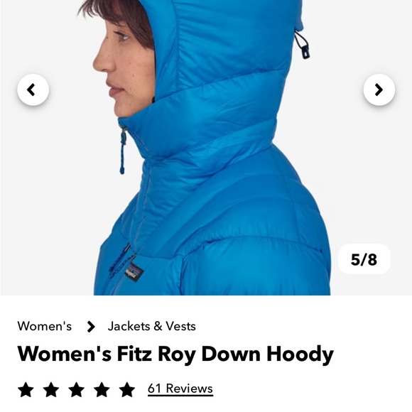 Women’s Fitz Roy Patagonia Down Hoody - Picture 6 of 8